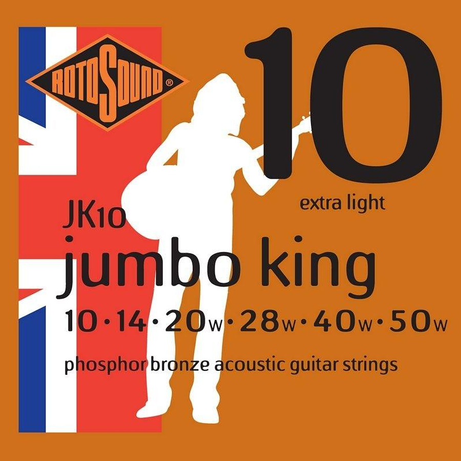  Set para guitarra electroacústica JK10 (Jumbo King)