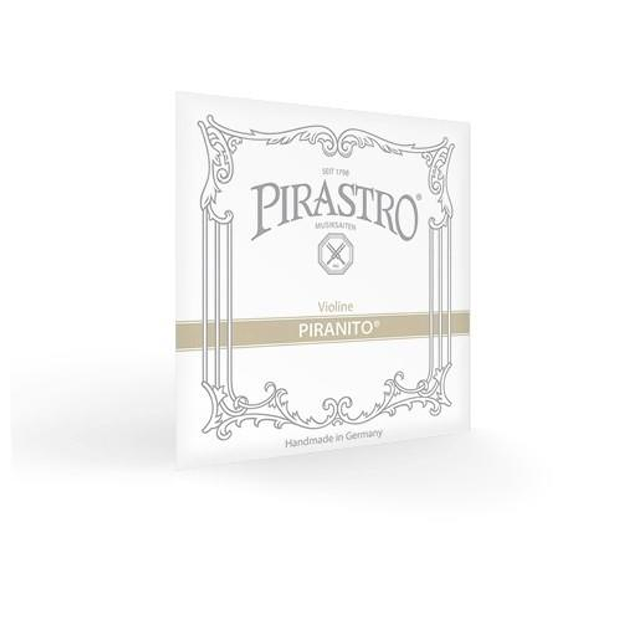 Set Pirastro Violín Piranito Chrome Steel Mittel 615500