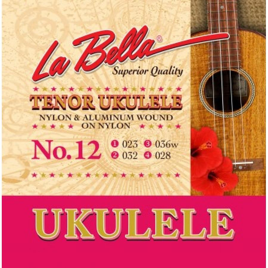 Set Ukelele N.12 Tenor (Entorchado En Aluminio)