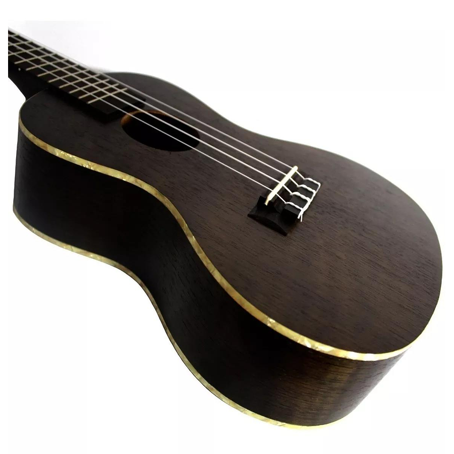 Ukelele Kala Concert Exotic Mahogany Black Ka-Cembk