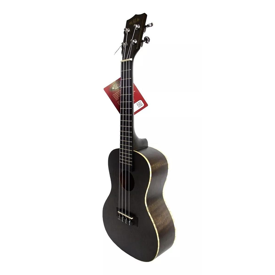 Ukelele Kala Concert Exotic Mahogany Black Ka-Cembk