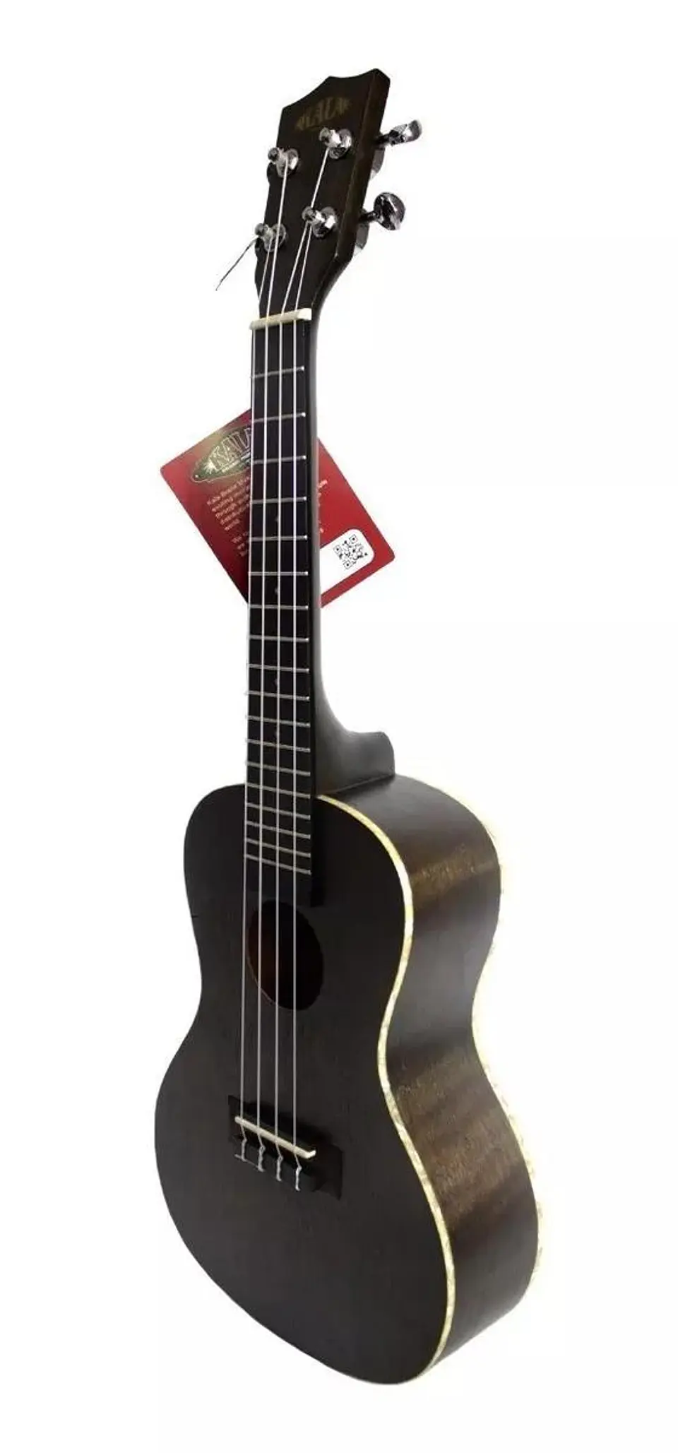 Ukelele Kala Concert Exotic Mahogany Black Ka-Cembk 4