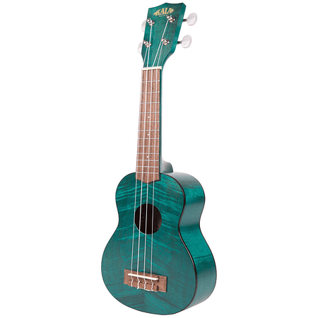 Ukelele Kala Soprano Exotic Mahogany Green KA-SEM-G