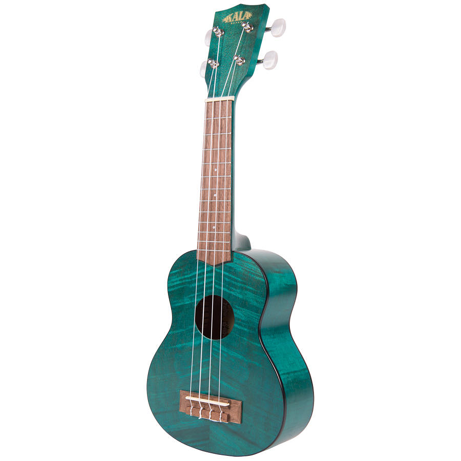 Ukelele Kala Soprano Exotic Mahogany Green KA-SEM-G