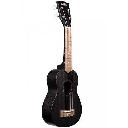 Ukelele Kala Sopranos Satin Mahogany Negro KA-15S-BLK