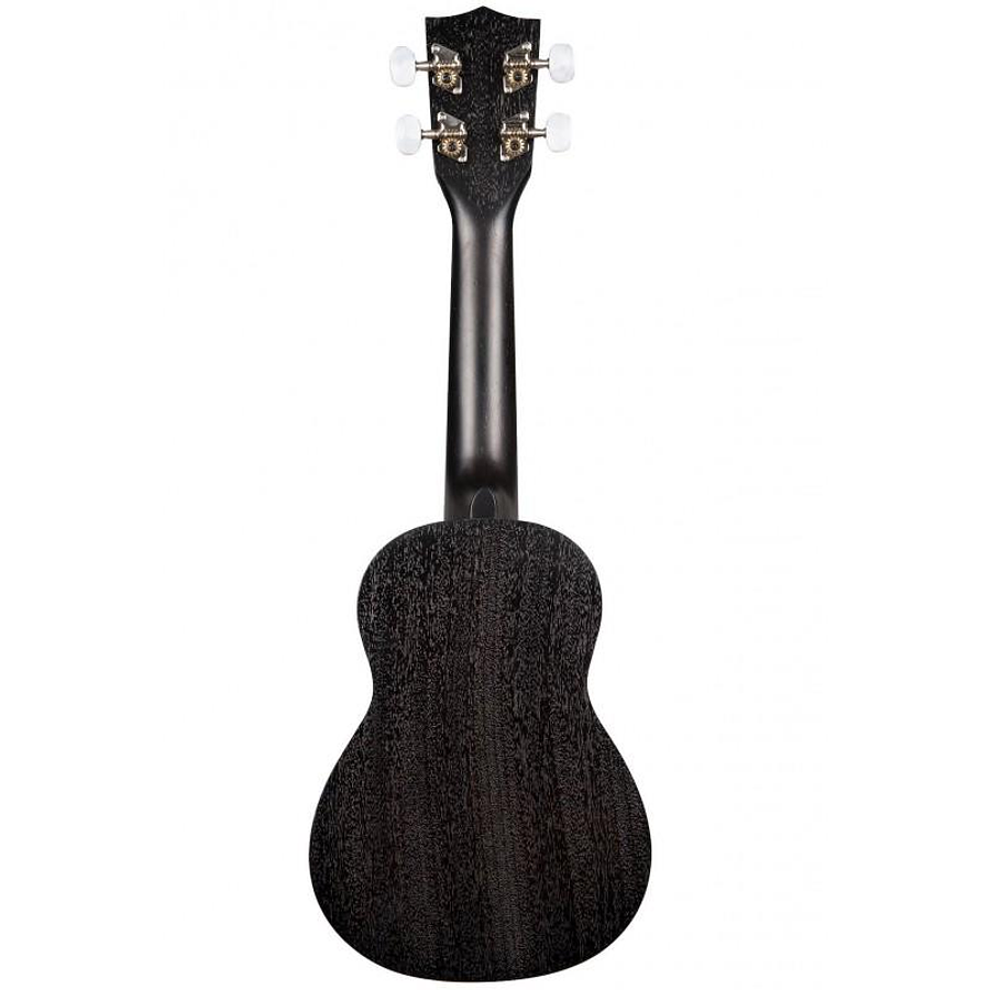 Ukelele Kala Sopranos Satin Mahogany Negro KA-15S-BLK