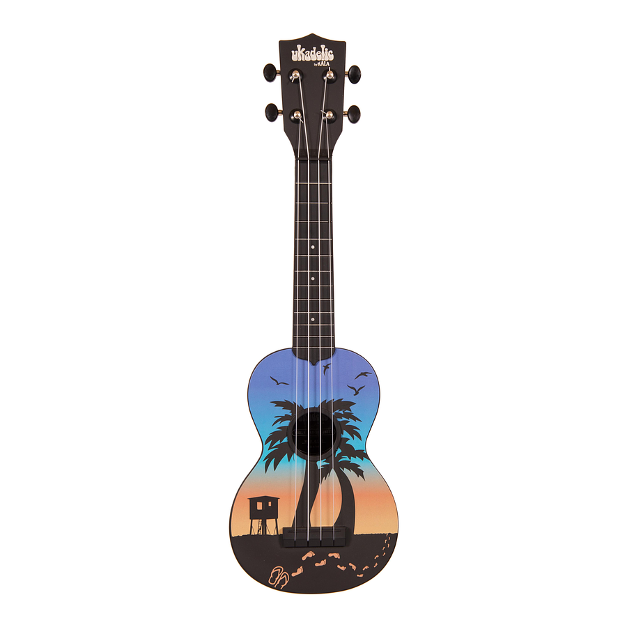 Ukelele Kala Sunset Soprano Ukadelic KA-SU-Sunset