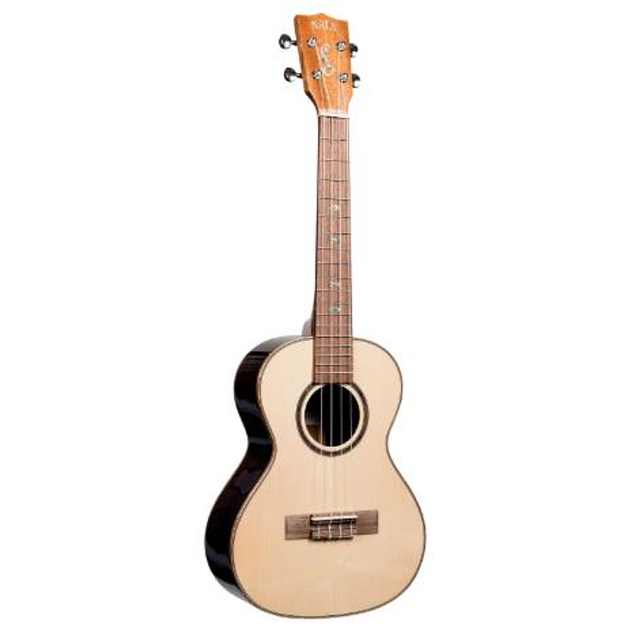 Ukelele Kala Tenor Tri-Back De Abeto Sólido Ka-Spmt-Tri