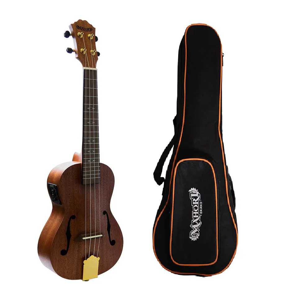 Ukelele Mahori Concierto Electroacústica+Funda Mh-31Eq-C 1