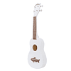 Ukelele Makala Shark Soprano MK-SS/WHT