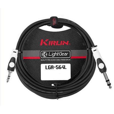 Cable Patch Plug-Miniplug Kirlin 3Mts Lga-564L-3 