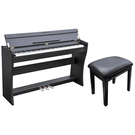 Pack Piano Digital Zimmer ZIM-2100-WDN + Silla de Piano Estándar AP-5126