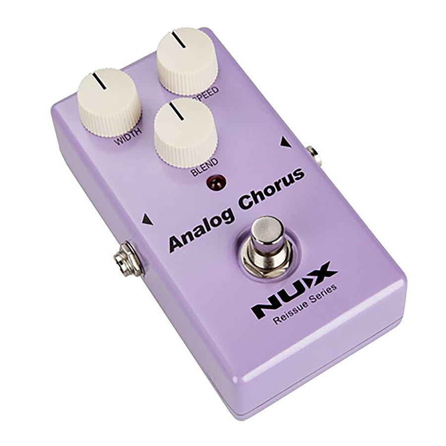 Pedal Efecto Guitarra Analog Chorus NUX 