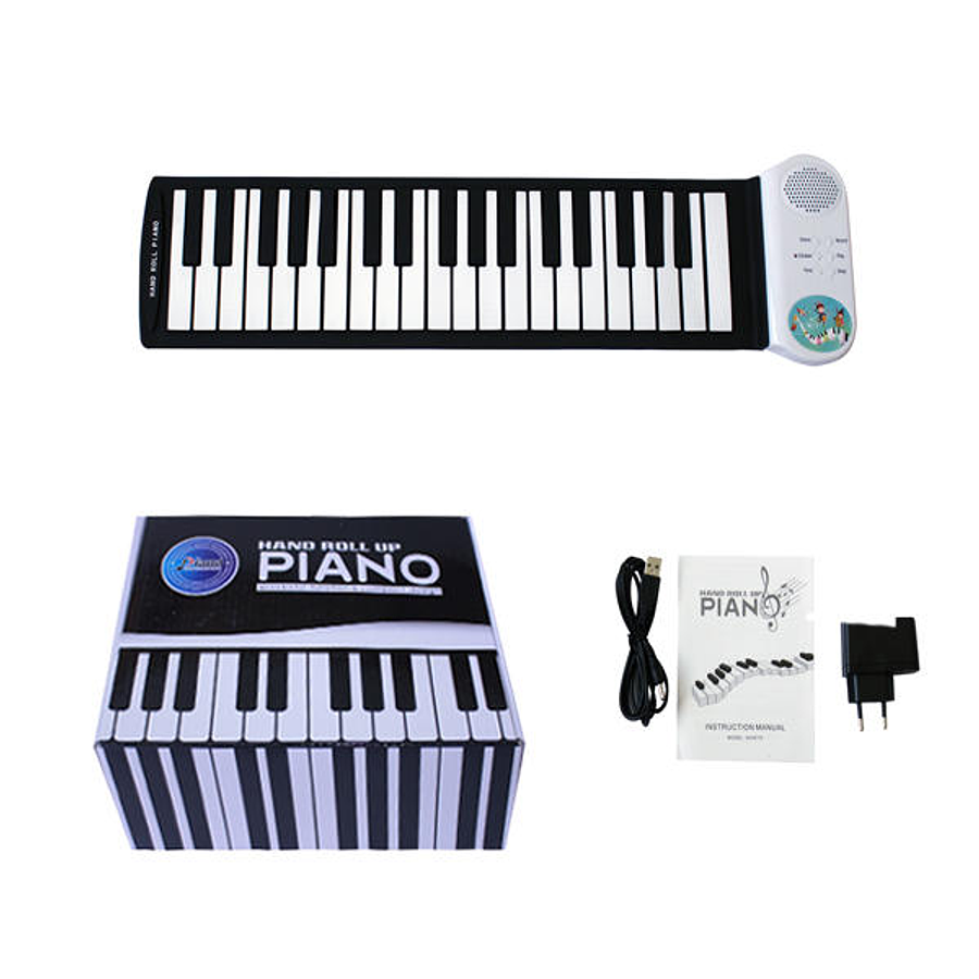 Piano Eléctrico Portátil Flexible 37 Teclas Allegro All-K37