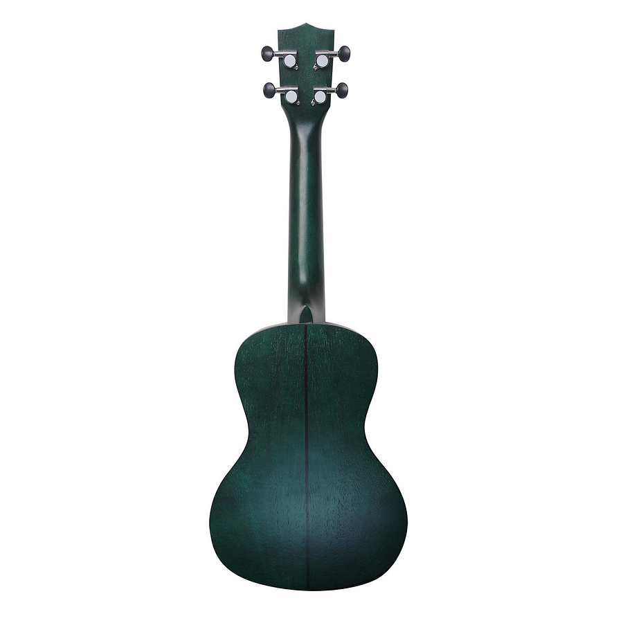 Ukelele Kala Concert Exotic Mahogany Green Ka-Cemg