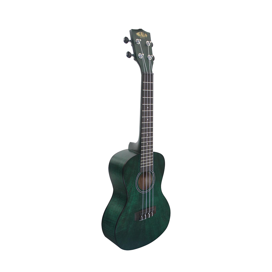 Ukelele Kala Concert Exotic Mahogany Green Ka-Cemg