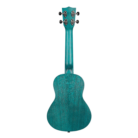 Ukelele Kala Meranti Blue Stained Concierto Ka-Mrt-Blu-C