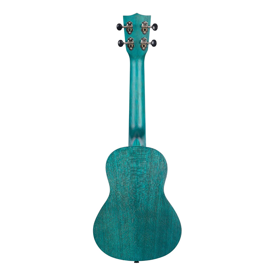 Ukelele Kala Meranti Blue Stained Concierto Ka-Mrt-Blu-C