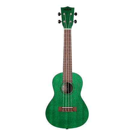 Ukelele Kala Meranti Green Stained Concierto Ka-Mrt-Grn-C