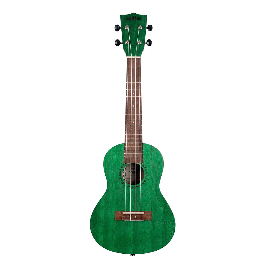 Ukelele Kala Meranti Green Stained Concierto Ka-Mrt-Grn-C