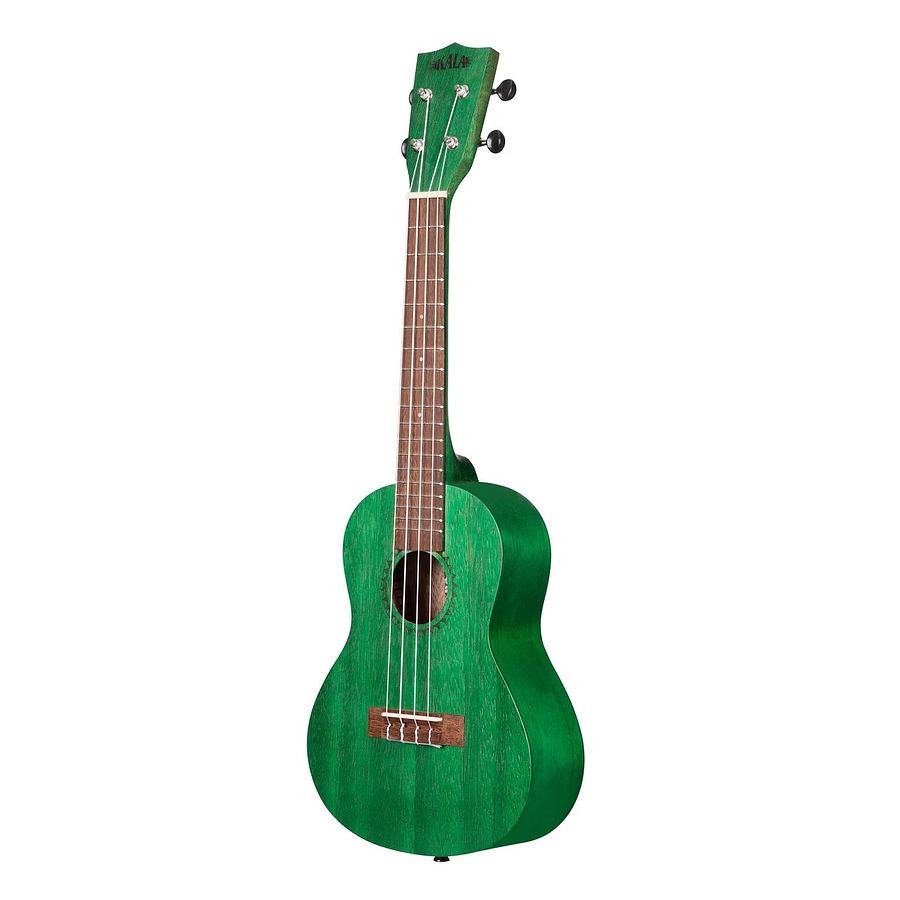 Ukelele Kala Meranti Green Stained Concierto Ka-Mrt-Grn-C