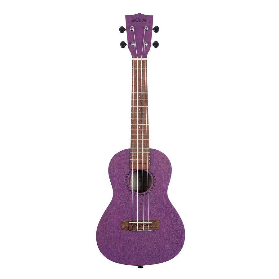 Ukelele Kala Meranti Purple Stained Concierto Ka-Mrt-Pur-C