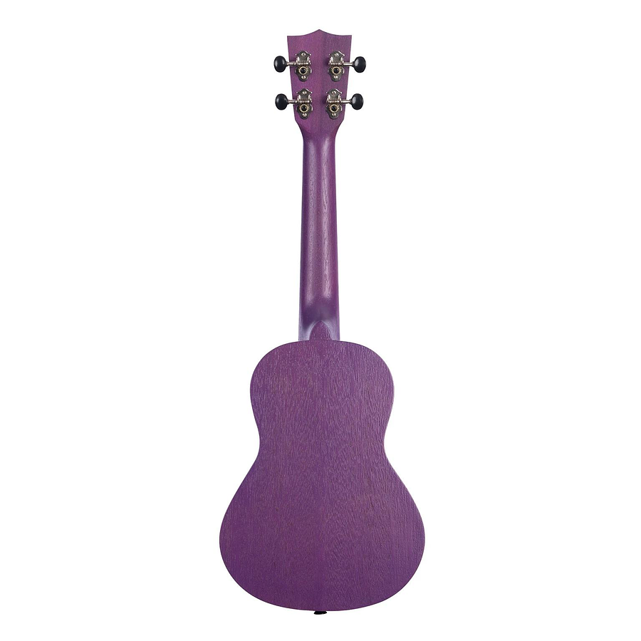 Ukelele Kala Meranti Purple Stained Concierto Ka-Mrt-Pur-C