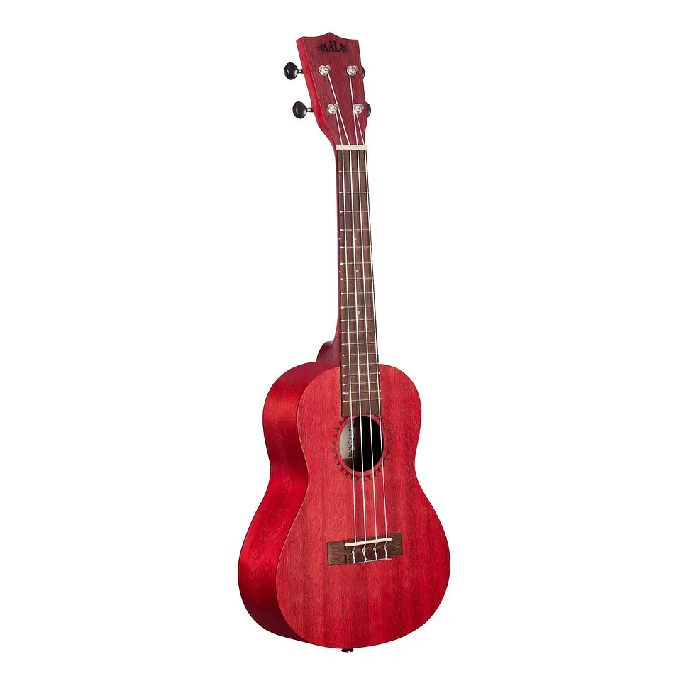 Ukelele Kala Meranti Red Stained Concierto 4