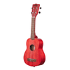 Ukelele Kala Meranti Red Stained Soprano
