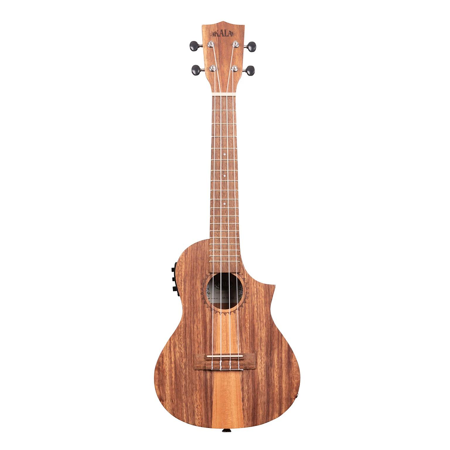 Ukelele Kala Teak Tri-Top Concierto Eq