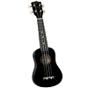 Ukelele Soprano Diamond Head Color Negro + Funda DU-100BK