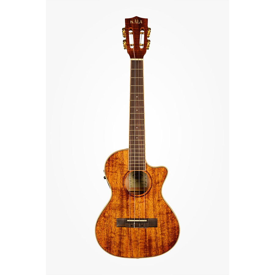 Ukelele Tenor Kala Hawaiian Koa Cutaway W/Eq Ka-Ktge-C