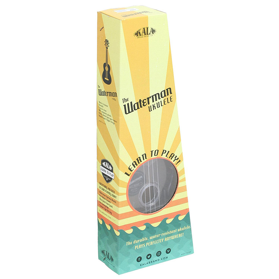 Ukelele Waterman Kala Soprano Translucent KA-SWT