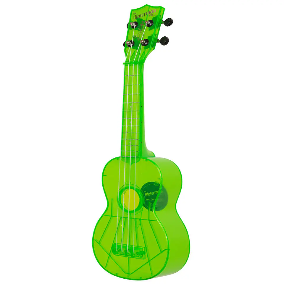 Ukelele Waterman Soprano Fluorescent Sour Apple KA-SWF-GN 1