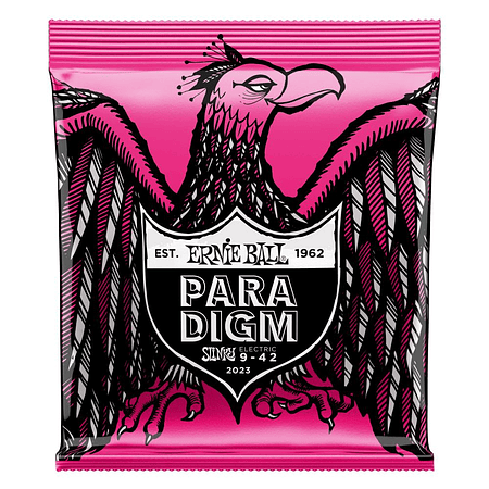 Set de Cuerdas Ernie Ball para Guitarra Eléctrica Slinky Paradigm 9–42