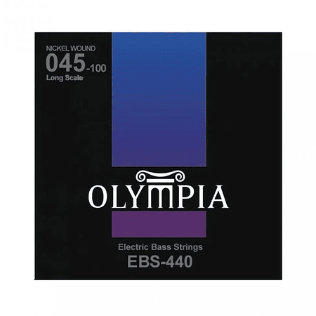 Pack 3 Set De Bajo 4 Cuerdas Olympia Ebs-440