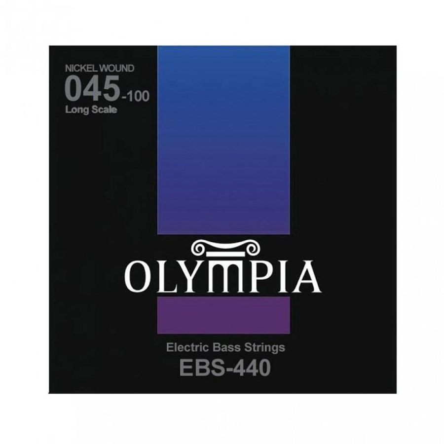 Pack 3 Set De Bajo 4 Cuerdas Olympia Ebs-440