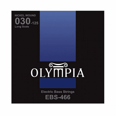 Pack 3 Set De Bajo 6 Cuerdas Olympia Ebs-466