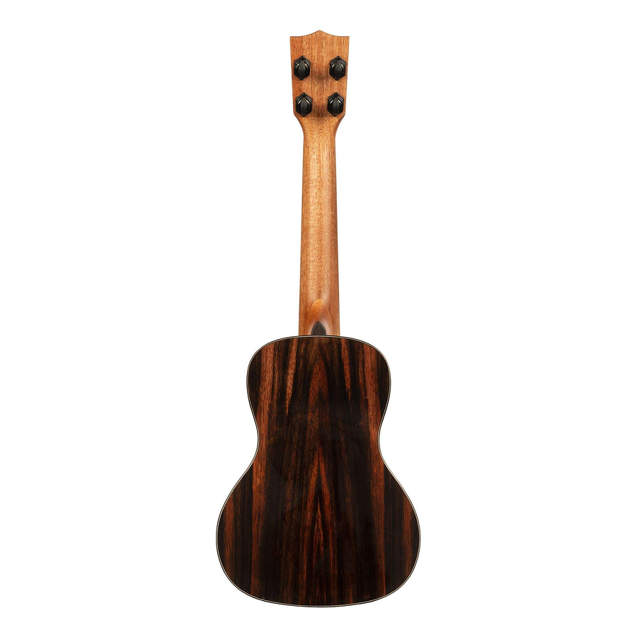 Ukelele Kala Premier Exotic ebony concierto Ka-px-eby-c