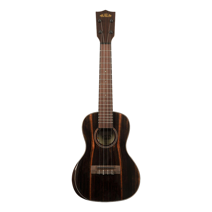 Ukelele Kala Premier Exotic ebony concierto Ka-px-eby-c
