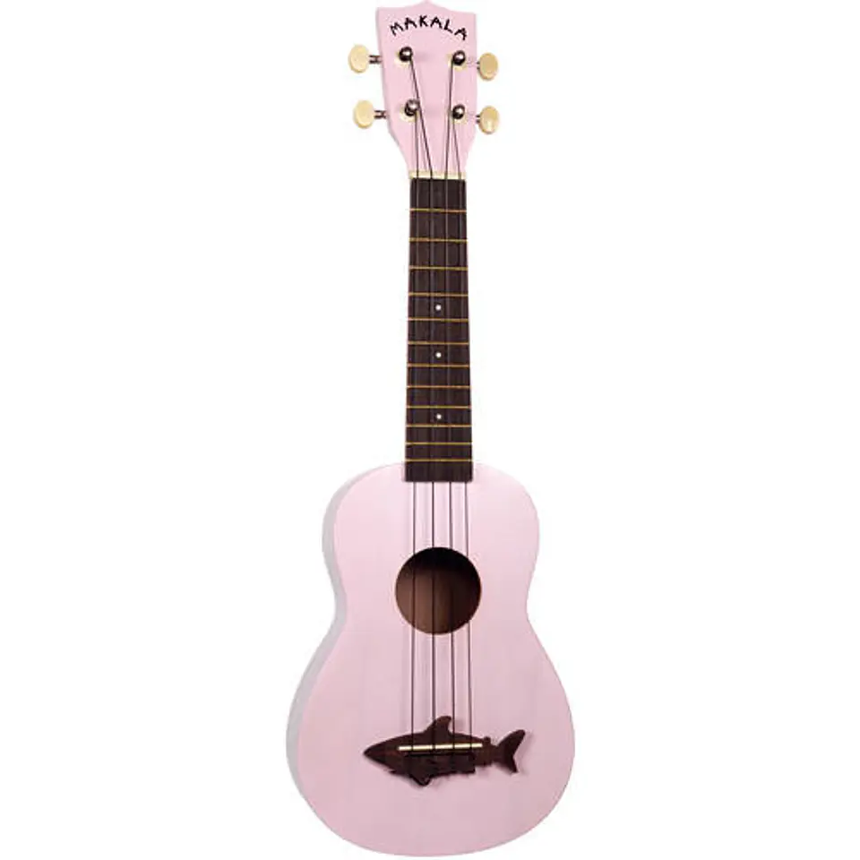 Ukelele Makala Shark soprano shell Mk-ss/pnk 1