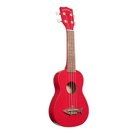 Ukelele Makala Shark soprano Red Mk-ss/red