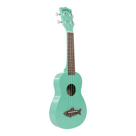 Ukelele Makala Shark Concert Surf Green Mk-cs/grn