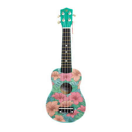 Ukelele Soprano Hana Tropical con cuerdas Aquila + Funda HN-Tropical