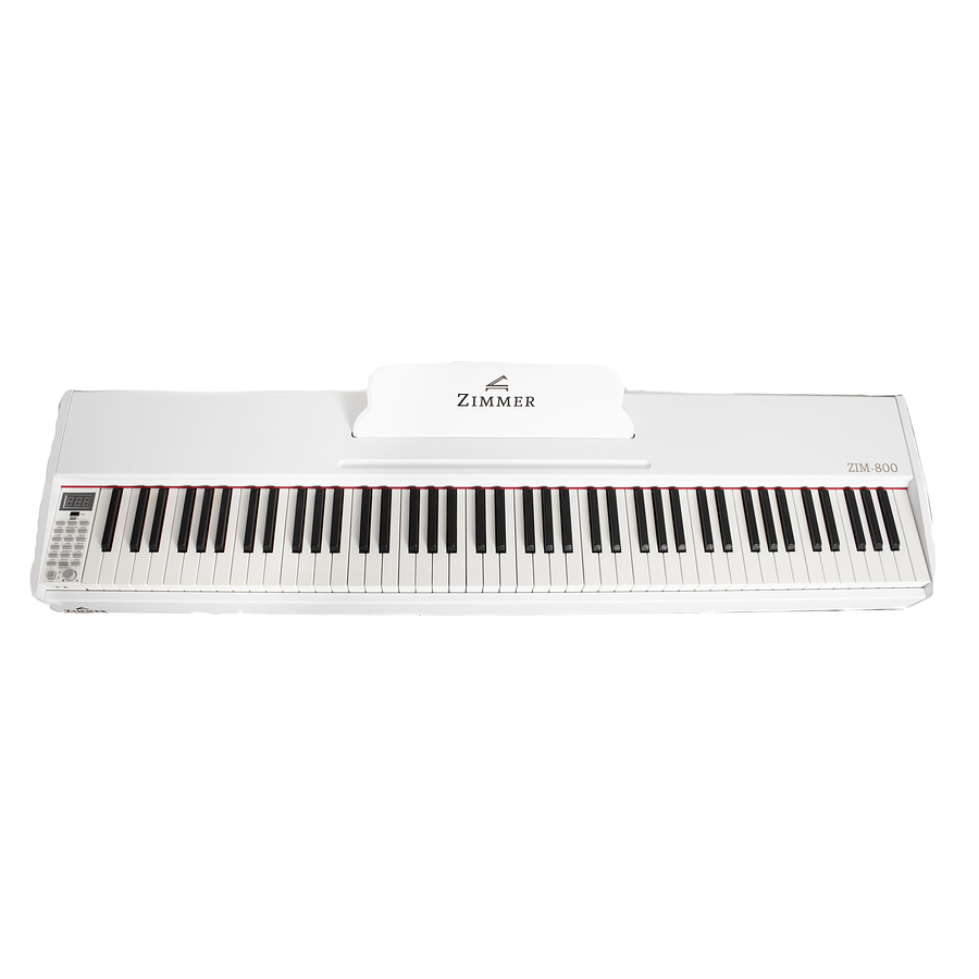 Piano Digital Portable Zimmer Blanco ZIM-800-WH