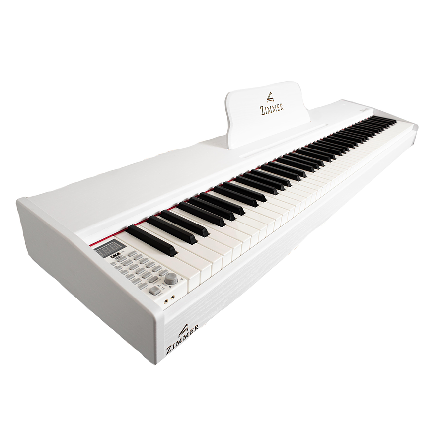 Piano Digital Portable Zimmer Blanco ZIM-800-WH