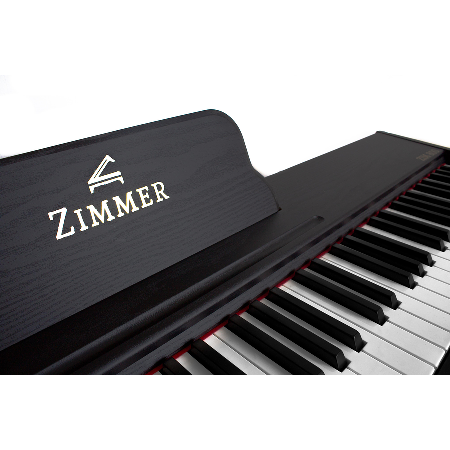 Piano Digital Portable Zimmer Negro ZIM-800-BK