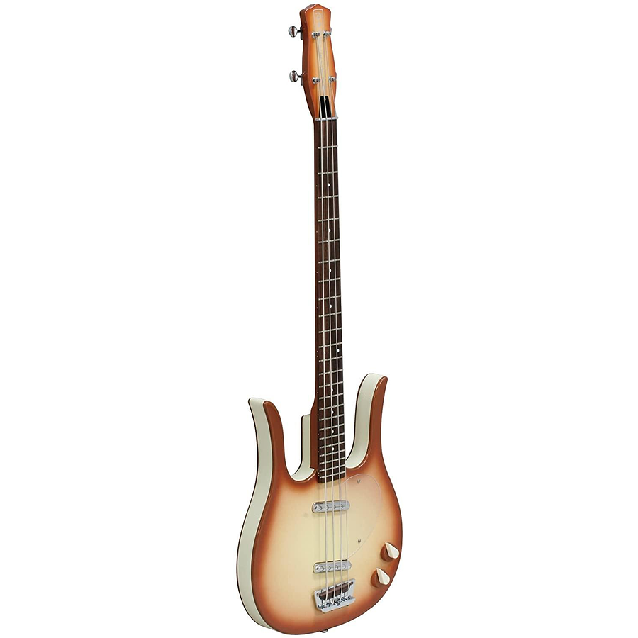 Bajo Danelectro 58 Longhorn - Copper Burst