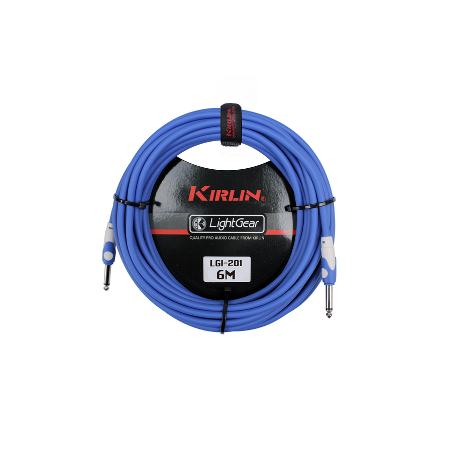 Cable Instrumento Estandar 6M Lgi-201-6A Azul