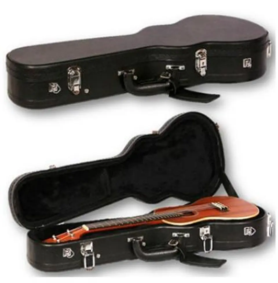 Case Ukelele Soprano Black Ccs 1